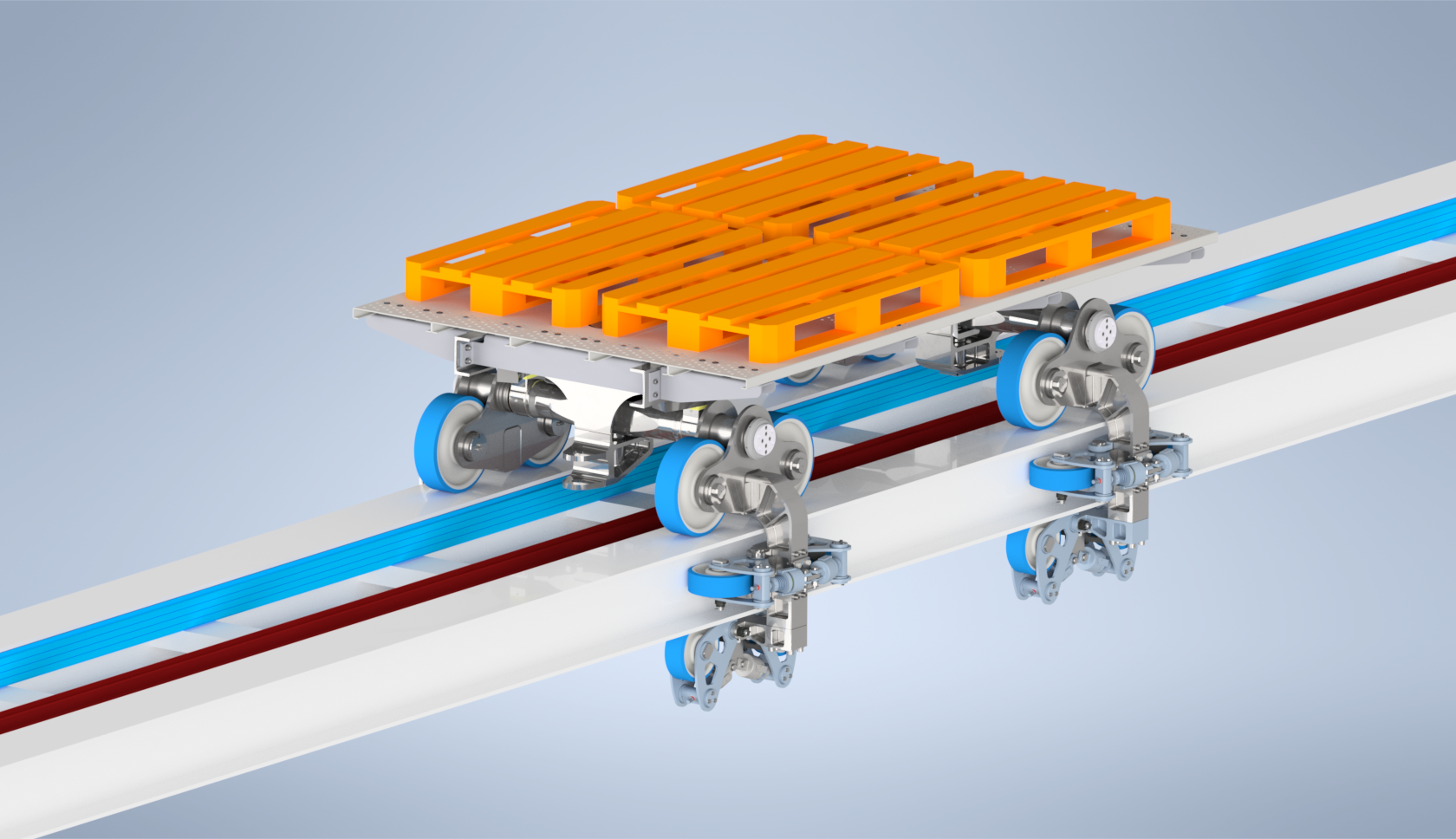 SPEEDTrans - Paletten fahren Achterbahn